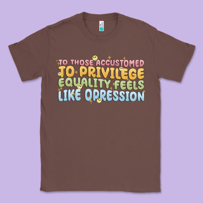 To Those Accustomed To Privilege Classic Tee Designed By Maliassmallbusiness