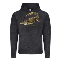 Vintage Arctic crocodile Vintage Hoodie - LillyAllenDesigns