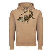 Vintage Coffee crocodile Vintage Hoodie - LillyAllenDesigns