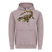 Vintage Zinc crocodile Vintage Hoodie - LillyAllenDesigns
