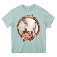 Western Baseball With Roses Heavy Core Tee | Teevron