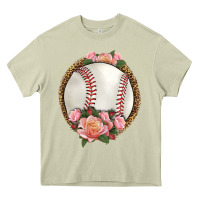 Mossy western baseball with roses Heavy Core Tee - HRA Design Shop