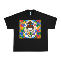 Black autism mom Urban Heavy Tee - MaliasSmallBusiness