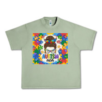 Oil Green autism mom Urban Heavy Tee - MaliasSmallBusiness