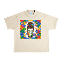 Sandshell autism mom Urban Heavy Tee - MaliasSmallBusiness