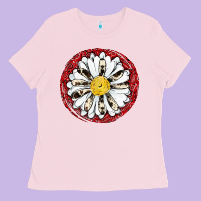 Daisy Ladies Tee Designed By Jahusdesignshop
