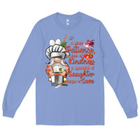 Colony Blue patience a dash of kindness Long Sleeve Tee - NancyCooperArtShop