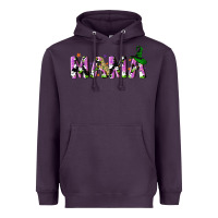 Plum Halloween spooky Mama Heavyweight Hoodie - NancyCooperArtShop