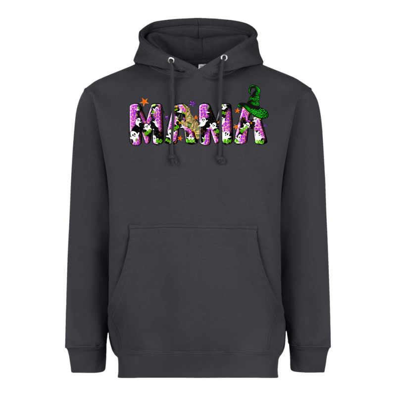 Halloween Spooky Mama Heavyweight Hoodie by NancyCooperArtShop | Teevron