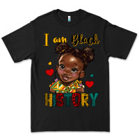 Black i am black history Premium Tee - HRA Design Shop