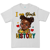 Dove Grey i am black history Premium Tee - HRA Design Shop
