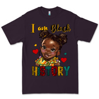 Plum i am black history Premium Tee - HRA Design Shop