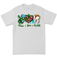 Dove Grey peace love dental for Christmas Premium Tee - AdoDesignShop