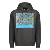Charcoal Heather master baiter Premium Hoodie - TumblerDesignByShophia