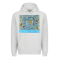 Dove Grey master baiter Premium Hoodie - TumblerDesignByShophia
