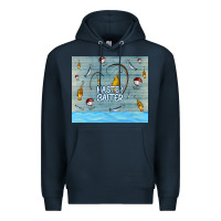 Navy master baiter Premium Hoodie - TumblerDesignByShophia
