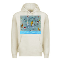 Oatmeal Heather master baiter Premium Hoodie - TumblerDesignByShophia