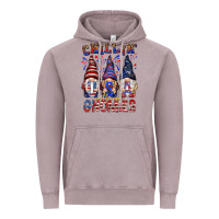 Vintage Zinc Chilling with my gnomies with usa Vintage Hoodie - NancyCooperArtShop