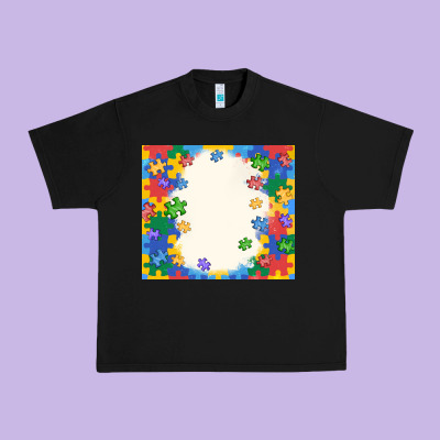 Autism Urban Heavy Tee Designed By Maliassmallbusiness