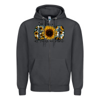 Smoke with god all things are possible sunflower Zipper Hoodie - Jasminsmagicworld