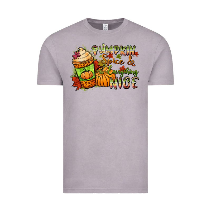 Pumpkin Spice Everything Nice Vintage Tee by NancyCooperArtShop | Teevron