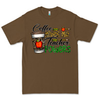 Cacao coffee gives me teacher powers Premium Tee - CowhideDigitalArt