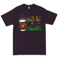 Plum coffee gives me teacher powers Premium Tee - CowhideDigitalArt