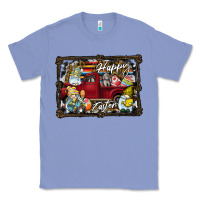 Colony Blue Happy Easter Classic Tee - CowhideDigitalArt