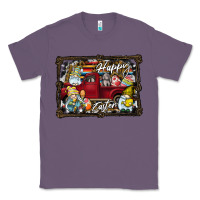 Lavender Happy Easter Classic Tee - CowhideDigitalArt