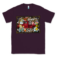 Plum Happy Easter Classic Tee - CowhideDigitalArt