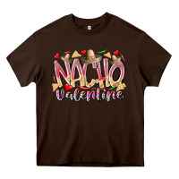 Chocolate Brown nacho valentine Heavy Core Tee - RacoonDesign