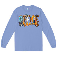 Colony Blue office squad Long Sleeve Tee - NancyCooperArtShop