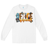 White office squad Long Sleeve Tee - NancyCooperArtShop