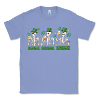 Colony Blue drink drank drunk st. patricks day skeletons Classic Tee - MaliasSmallBusiness