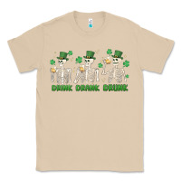 Mushroom drink drank drunk st. patricks day skeletons Classic Tee - MaliasSmallBusiness