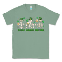 Sage drink drank drunk st. patricks day skeletons Classic Tee - MaliasSmallBusiness