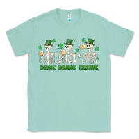 Seafoam drink drank drunk st. patricks day skeletons Classic Tee - MaliasSmallBusiness