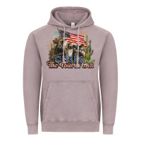 Vintage Zinc chill the fourth out cows 4th july america Vintage Hoodie - NancyCooperArtShop