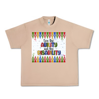 Burro see the ability not the disability Urban Heavy Tee - MaliasSmallBusiness