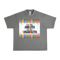 Tornado see the ability not the disability Urban Heavy Tee - MaliasSmallBusiness