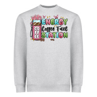 Energy Coffee Fuel Station Heavyweight Sweatshirt | Teevron
