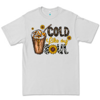 Dove Grey cold like my soul Premium Tee - CowhideDigitalArt