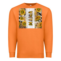 Carrot western mother's day mama with cowhide and sunflowers tumbler tbs Premium Sweatshirt - TumblerDesignByShophia
