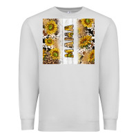 Dove Grey western mother's day mama with cowhide and sunflowers tumbler tbs Premium Sweatshirt - TumblerDesignByShophia