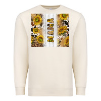 Sandshell western mother's day mama with cowhide and sunflowers tumbler tbs Premium Sweatshirt - TumblerDesignByShophia
