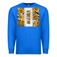 True Royal western mother's day mama with cowhide and sunflowers tumbler tbs Premium Sweatshirt - TumblerDesignByShophia