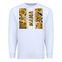 White western mother's day mama with cowhide and sunflowers tumbler tbs Premium Sweatshirt - TumblerDesignByShophia