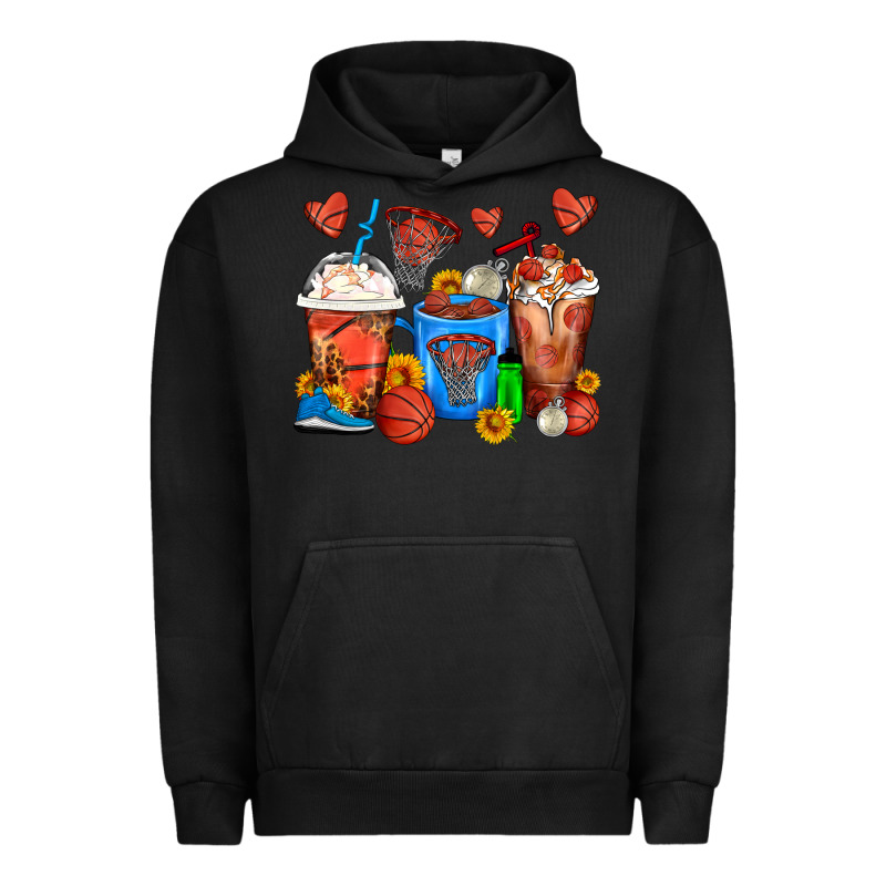 Basketball Coffee Cups Urban Hoodie by FaDigitalArtStudio | Teevron