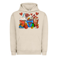 Pigment French Oak Basketball Coffee Cups Urban Hoodie - FaDigitalArtStudio
