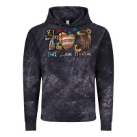 Cloud Black faith love freedom usa Vintage Hoodie - NancyCooperArtShop